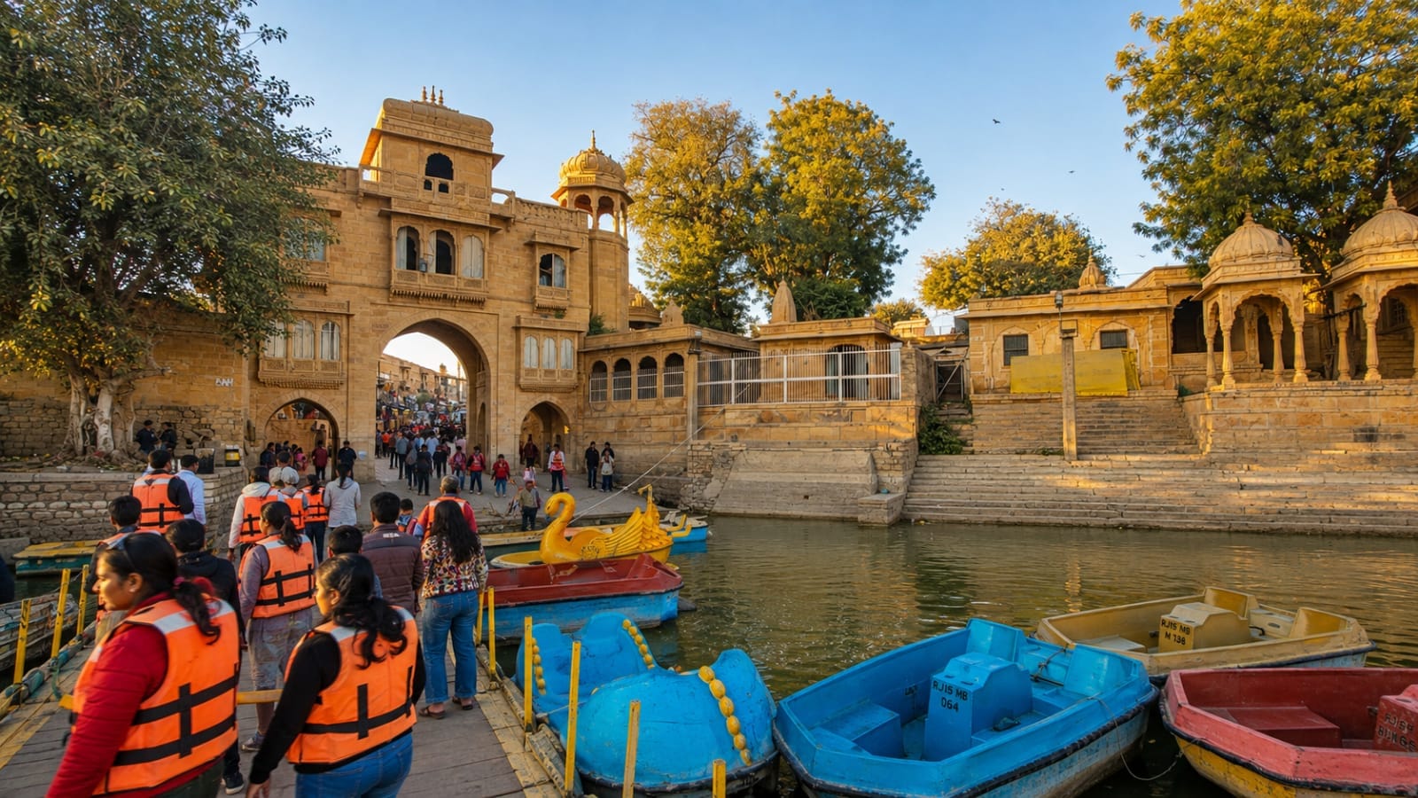 Gadisar Lake Boating